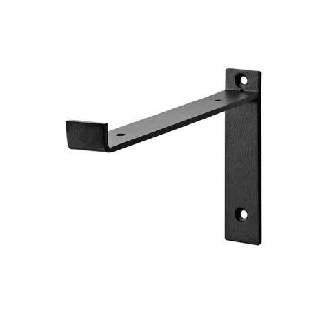 8 inch metal lip bracket|DOLLE LIP Black Steel Shelf Bracket 8.2in .